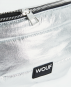 Wouf Quilted Collection Waist Bag Glossy Silver