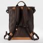 aunts & uncles Japan Matsuyama Rolltop Rucksack mit 16" Notebookfach bitter chocolate