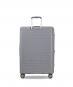 ECHOLAC Forza Koffer L 4-Rollen, erweiterbar Grey