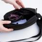 GOT BAG Puffer Crossbody Bag black monochrome