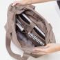 GOT BAG Puffer Tote Bag oyster monochrome
