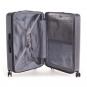 Hedgren Edge Carve L Expandable 4-Rollen-Trolley 76cm Charcoal