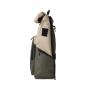 Hedgren HUB Rolltop-Rucksack L 17" + RFID Beige/Olive
