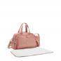 Kipling CAMAMA Babytasche mit Wickelmatte Dynamic Twill Warm Rose