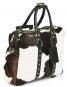 Olivia Lauren Cowhide Trolley-Tasche mit 2-Rollen