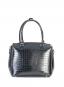 Olivia Lauren Jackson Small Handtasche Croco Black