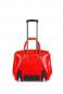 Olivia Lauren Louna Trolley-Tasche mit 2-Rollen Croco Snake Red