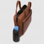 Piquadro Black Square Kurzgriff-Computer-Tasche 15"-Fach mit zwei Griffen Grün