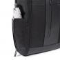 Piquadro Brief 2 Laptoprucksack 15,6" aus rezykliertem Stoff mit iPad Schwarz