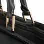 Piquadro DF Kurzgrifflaptoptasche 15,6" mit Anti-Stoss Schutz schwarz