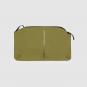 Piquadro Foldable Faltbare Reisetasche aus rezykliertem Stoff Schwarz