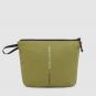 Piquadro Foldable Faltbarer Laptop-Rucksack aus rezykliertem Stoff Militärgrün