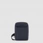 Piquadro Modus Special Pocket Crossbody Bag mit iPad®mini-Fach Blau