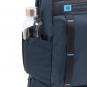 Piquadro PQ-Bios Laptoprucksack 15,6" und Flaschen-/Schirmtasche Ultramarinblau