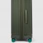 Piquadro PQ Light Großer Trolley Koffer mit 4-Rollen, erweiterbar4 Rollen Foresta Verde