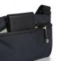 Piquadro PQ-Modular Querträgertasche aus rezykliertem antiviralen Stoff Schwarz