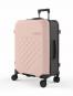 Rollink Vega 360 26" Check-In M, 4-Rollen Rose Smoke