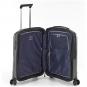 Roncato WE ARE GLAM DLX Carry-on Spinner 55cm erweiterbar Black/Platinum