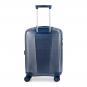 Roncato WE ARE GLAM TEXTURE Cabin Trolley 4-Rollen, 55/20cm Platino-Blue Pied De Poule