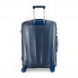 Roncato WE ARE GLAM TEXTURE Trolley M  4-Rollen, 70cm Platino-Blue Pied De Poule