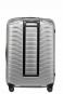 Samsonite Proxis Trolley mit 4 Rollen 75cm + GRATIS HOTELGUTSCHEIN Silber