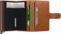 Secrid Miniwallet Premium Emboss MEl-Lines Cognac