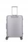 Travelite Next Aluminium-Trolley M, 4 Rollen Silber