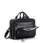 Tumi Alpha 3 Organizer Leder-Aktentasche 15" Black