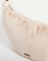 Wouf FAUX FUR large crossbody bag nevada