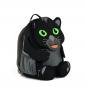 Affenzahn Großer Freund Panther -Kindergartenrucksack Schwarz, Hellgrün, Neon
