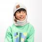 Affenzahn Winter Kinderschal "Koala" Grau