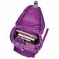 DerDieDas ErgoFlex Schulrucksack-Set 5-teilig mit Sportbeutel Purple Dots