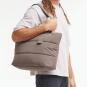 GOT BAG Puffer Tote Bag oyster monochrome