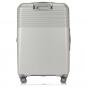 Hedgren Lineo Stripe L, 76cm Trolley erweiterbar Silver