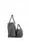 Olivia Lauren Black Night Trolley Bag + Handtasche schwarz