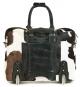 Olivia Lauren Cowhide Trolley-Tasche mit 2-Rollen