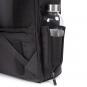 Piquadro Brief 2 Laptoprucksack 15,6" aus rezykliertem Stoff mit iPad Schwarz