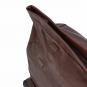 Piquadro Harper Reisetasche mit Trolley-Schlaufe dark brown