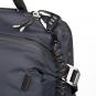 Piquadro PQ-Modular Laptoprucksack 15,6" aus rezykliertem antiviralen-Stoff und Diebstahlsicherung Schwarz