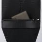 Piquadro Otello Laptoprucksack 15,6" aus recyceltem Stoff mit iPad®-Fach Schwarz