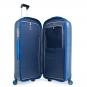 Roncato WE ARE GLAM TEXTURE Trolley L  4-Rollen, 78cm Platino-Blue Pied De Poule