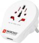 SKROSS Country Adapter World to Europe USB