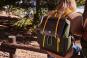 The Bridge Loden Capsule Rucksack 0601125F Braun/Grün Loden/Dunkles Ruthenium