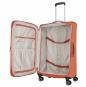 Travelite MIIGO Trolley L, 4-Rollen erweiterbar Safran