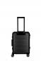 Travelite NEXT Trolley S 4-Rad mit Vortasche Schwarz