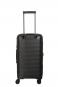 Travelite Roomer Trunk M, 4-Rollen erweiterbar Schwarz