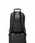 Tumi Harrison Bradner Leder-Rucksack mit Laptopfach 14" + GRATIS HOTELGUTSCHEIN Black Bombe