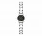 Wenger Attitude Quarzuhr im Retro-Look 42mm Schwarz, silber