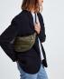 Wouf Quilted Collection Crossbody Bag -Glossy Cypress