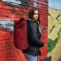 Airpaq BIQ Rolltop-Rucksack XL mit Laptopfach Rot